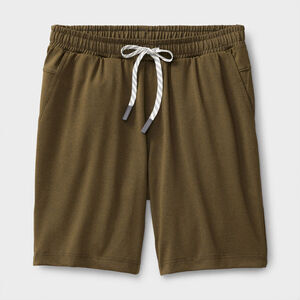 NWT Men's AKHG Wanderwear Performance 8" Shorts in Marsh Olive Heather sz Small